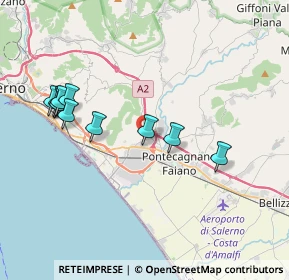 Mappa Strada Provinciale Cupa San Martino, 84131 Salerno SA, Italia (4.23091)