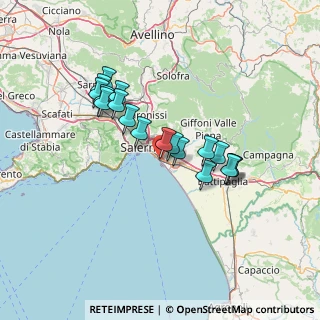 Mappa Viale Giuseppe Verdi, 84132 Salerno SA, Italia (12.755)