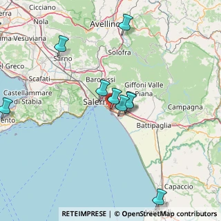 Mappa Viale Giuseppe Verdi, 84132 Salerno SA, Italia (33.77529)