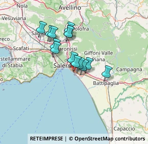 Mappa Viale Verdi Giuseppe, 84131 Salerno SA, Italia (10.85143)