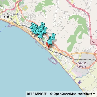 Mappa Viale Giuseppe Verdi, 84132 Salerno SA, Italia (1.40857)