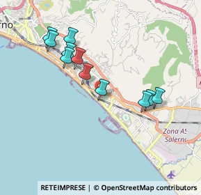 Mappa Viale Verdi Giuseppe, 84131 Salerno SA, Italia (1.91091)