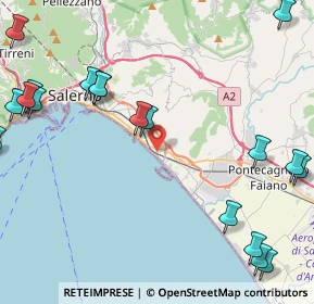 Mappa Viale Verdi Giuseppe, 84131 Salerno SA, Italia (6.6635)