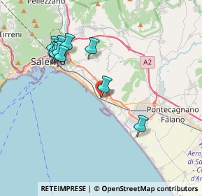 Mappa Viale Verdi Giuseppe, 84131 Salerno SA, Italia (4.25)