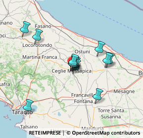 Mappa Via Due Colonne s.n., 72013 Ceglie Messapica BR, Italia (11.67846)