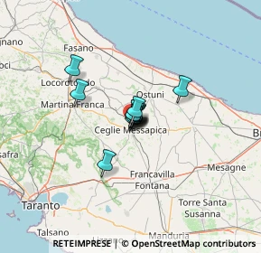 Mappa Via Due Colonne s.n., 72013 Ceglie Messapica BR, Italia (5.78917)