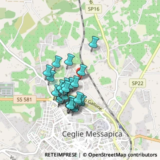 Mappa Via Due Colonne s.n., 72013 Ceglie Messapica BR, Italia (0.4)