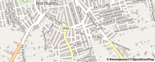 Mappa San Vito dei Normanni