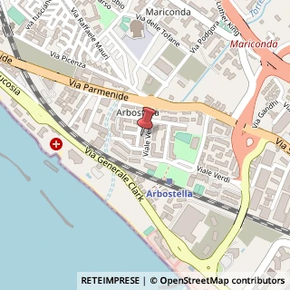 Mappa Viale Giuseppe Verdi, 12, 84131 Salerno, Salerno (Campania)