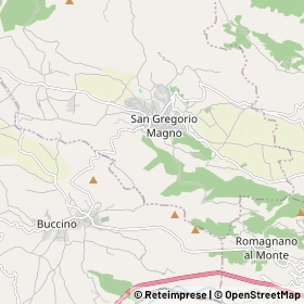 Mappa San Gregorio Magno