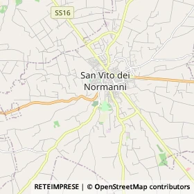 Mappa San Vito dei Normanni