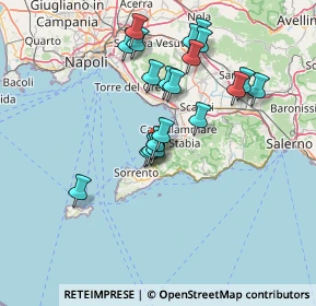 Mappa Via Cortile, 80069 Vico Equense NA, Italia (14.2265)