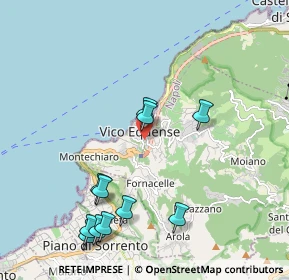 Mappa Via Cortile, 80069 Vico Equense NA, Italia (2.38727)
