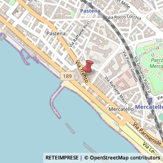 Mappa Via Trento, 115, 84129 Salerno, Salerno (Campania)