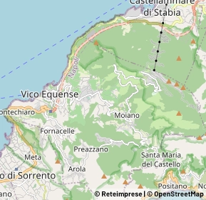 Mappa 80069 Vico Equense NA, Italia (1.9595)