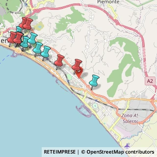 Mappa Via Pepe Guglielmo, 84132 Salerno SA, Italia (3.20933)