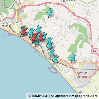 Mappa Via Pepe Guglielmo, 84132 Salerno SA, Italia (1.6805)