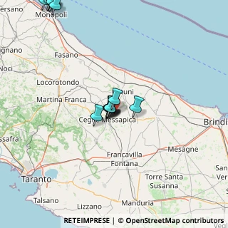 Mappa Via Turco Camarda, 72013 Ceglie Messapica BR, Italia (17.87733)