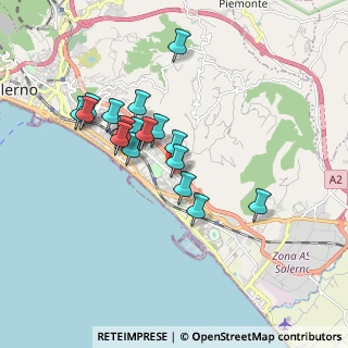 Mappa Via Amedeo Moscati, 84132 Salerno SA, Italia (1.63)