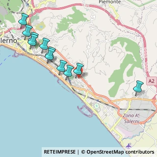 Mappa Via Amedeo Moscati, 84132 Salerno SA, Italia (2.48455)