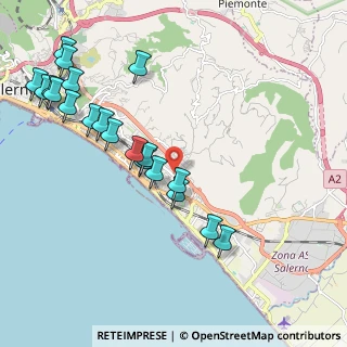 Mappa Via Amedeo Moscati, 84132 Salerno SA, Italia (2.4965)