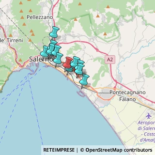 Mappa Via Amedeo Moscati, 84132 Salerno SA, Italia (2.65077)