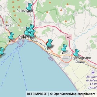 Mappa Via Amedeo Moscati, 84132 Salerno SA, Italia (4.62846)