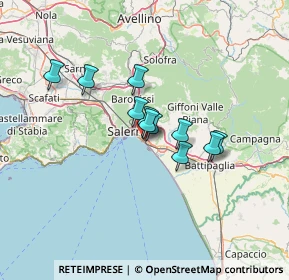 Mappa Via Vito Fornari, 84129 Salerno SA, Italia (9.85909)
