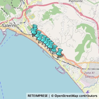 Mappa Via Vito Fornari, 84129 Salerno SA, Italia (1.17769)