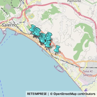 Mappa Via Vito Fornari, 84129 Salerno SA, Italia (1.04474)