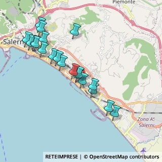 Mappa Via Vito Fornari, 84129 Salerno SA, Italia (2.153)