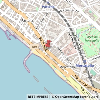 Mappa Via Trento, 108, 84129 Salerno, Salerno (Campania)