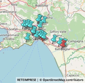 Mappa Lungomare Cristoforo Colombo, 84125 Salerno SA, Italia (11.103)