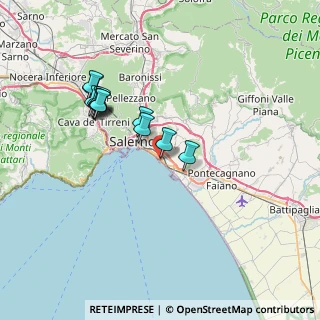 Mappa SS18, 84129 Salerno SA, Italia (7.12667)