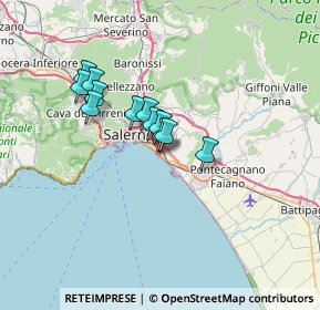 Mappa Lungomare Cristoforo Colombo, 84125 Salerno SA, Italia (5.15667)