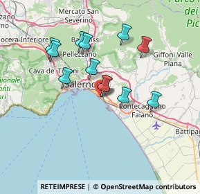 Mappa Lungomare Cristoforo Colombo, 84125 Salerno SA, Italia (6.49583)