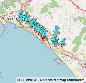 Mappa Lungomare Cristoforo Colombo, 84125 Salerno SA, Italia (1.584)
