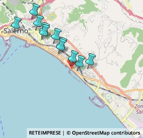Mappa Lungomare Cristoforo Colombo, 84125 Salerno SA, Italia (1.93727)