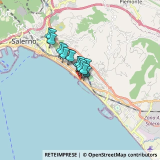 Mappa Lungomare Cristoforo Colombo, 84125 Salerno SA, Italia (1.05471)