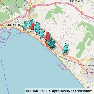 Mappa Lungomare Cristoforo Colombo, 84125 Salerno SA, Italia (1.289)