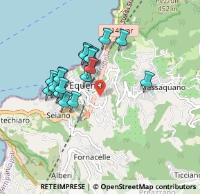 Mappa Via Madonelle, 80069 Vico Equense NA, Italia (0.8355)