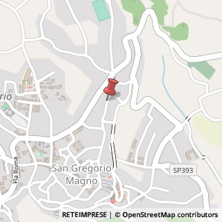 Mappa Via San Vito, 35, 84020 San Gregorio Magno, Salerno (Campania)