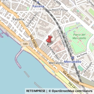 Mappa Via Mauri Raffaele, 104, 84129 Salerno, Salerno (Campania)