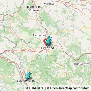 Mappa Contrada Malvaccaro, 85100 Potenza PZ, Italia (38.07538)