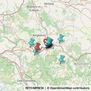 Mappa Contrada Malvaccaro, 85100 Potenza PZ, Italia (6.77643)