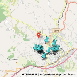 Mappa Contrada Malvaccaro, 85100 Potenza PZ, Italia (2.03)