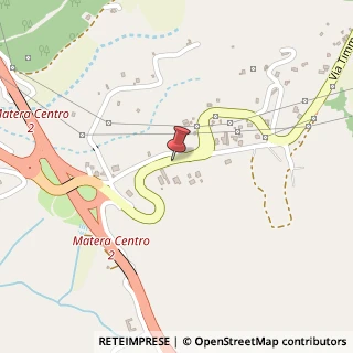 Mappa Contrada Pozzo Misseo, 206, 75100 Matera, Matera (Basilicata)