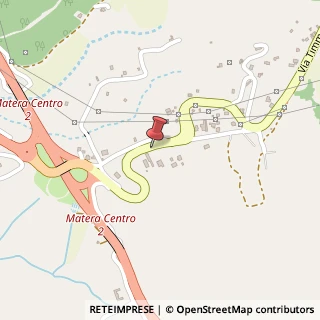 Mappa Contrada Pozzo Misseo, snc, 75100 Matera, Matera (Basilicata)