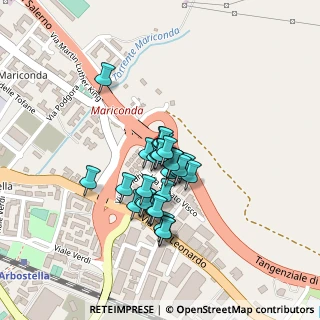 Mappa Via Gandhi, 84131 Salerno SA, Italia (0.14333)