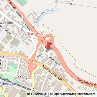 Mappa Via Sabato Visco, 24a, 84131 Salerno, Salerno (Campania)